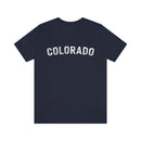 Colorado T-Shirt - Paint Text Unisex Colorado Shirt-21