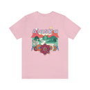 Alaska T-Shirt - Retro Mountain / Hippie Style Alaska Shirt-21