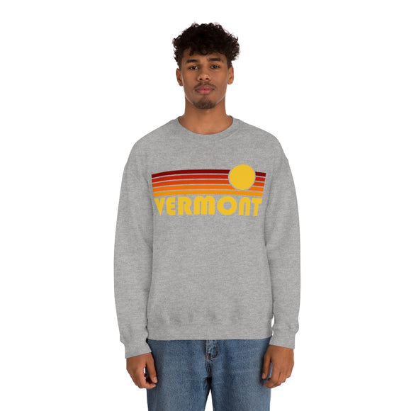 Vermont Sweatshirt - Retro Sunset Unisex