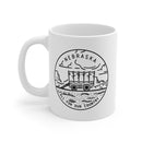 Nebraska Mug - State Design White Ceramic Nebraska Mug (11oz & 15oz)-2