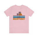 Monterey, California T-Shirt - Retro Palm Tree Unisex Monterey Shirt-55