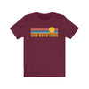 Anna Maria Island, Florida T-Shirt - Retro Sunrise Adult Unisex Anna Maria Island T Shirt