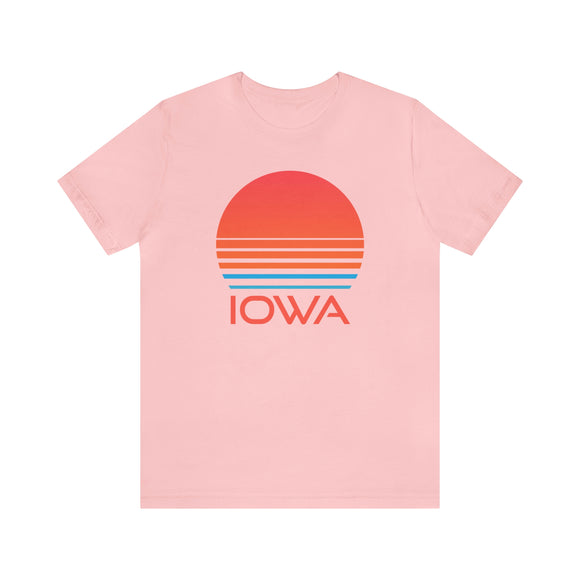 Iowa T-Shirt - Retro 80s Unisex Iowa Shirt