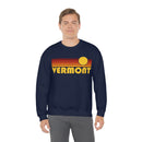 Vermont Sweatshirt - Retro Sunset Unisex-28