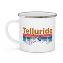 Telluride, Colorado Camp Mug - Mountain Sunset Enamel Campfire Telluride Mug-4