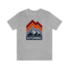 Wyoming T-Shirt - Retro Mountain Unisex Wyoming Shirt