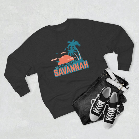 Premium Savannah, Georgia Sweatshirt - Unisex Premium Crewneck Sweatshirt