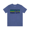 Park City T-Shirt - Retro Mountain Bike Adult Unisex Park City, Utah T Shirt