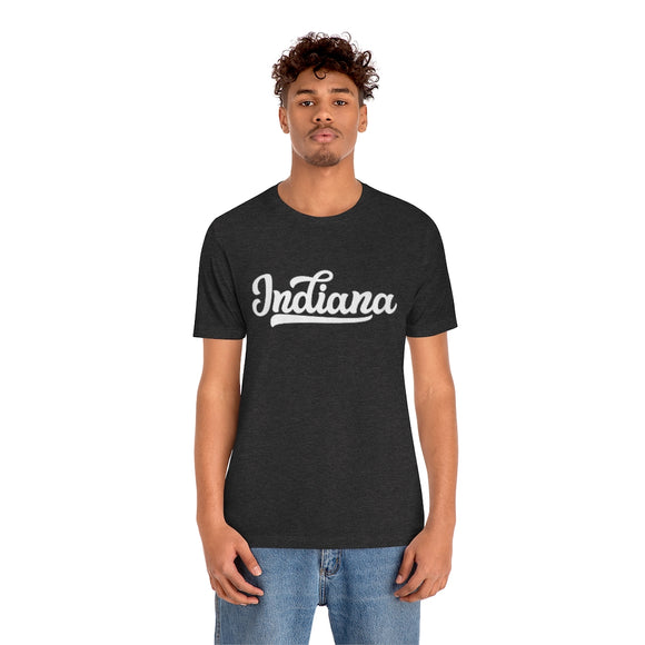 Indiana T-Shirt - Hand Lettered Unisex Indiana Shirt