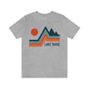 Lake Tahoe, California T-Shirt - Retro Mountain Unisex Lake Tahoe Shirt