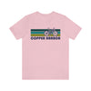 Copper Harbor T-Shirt - Retro Mountain Bike Adult Unisex Copper Harbor, Michigan T Shirt