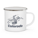 Colorado Camp Mug - Retro Enamel Camping Colorado Mug-3