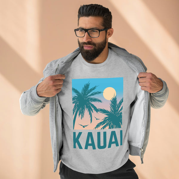 Premium Kauai, Hawaii Sweatshirt - Unisex Premium Crewneck Sweatshirt