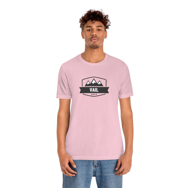 Vail, Colorado T-Shirt - Altitude Badge Unisex Vail Shirt