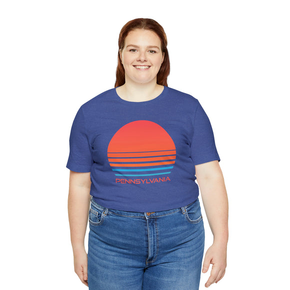Pennsylvania T-Shirt - Retro 80s Unisex Pennsylvania Shirt