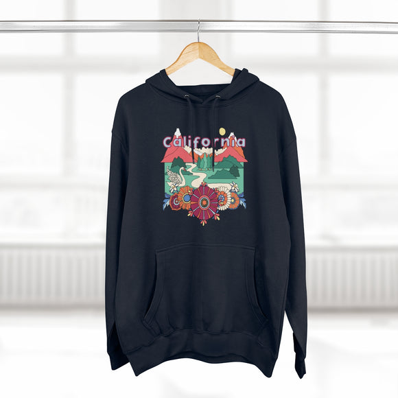 Premium California Hoodie - Boho Unisex Sweatshirt