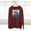 Premium Mammoth, California Hoodie - Min Mountain Unisex Sweatshirt