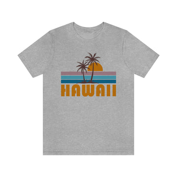 Hawaii T-Shirt - Retro Palm Tree Unisex Hawaii Shirt
