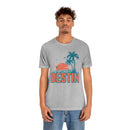 Destin, Florida T-Shirt - Retro Palm Tree & Beach Unisex Destin Shirt-44
