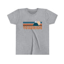 Telluride Youth T-Shirt - Retro Mountain Colorado Kid's TShirt-1