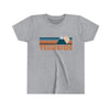 Telluride Youth T-Shirt - Retro Mountain Colorado Kid's TShirt