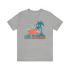 Los Angeles, California T-Shirt - Retro Palm Tree & Beach Unisex Los Angeles Shirt