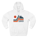 Premium Denver, Colorado Hoodie - Retro Unisex Sweatshirt-4