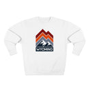 Premium Wyoming Sweatshirt - Retro Unisex Premium Crewneck Wyoming Sweatshirt-1