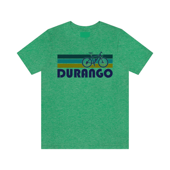 Durango T-Shirt - Retro Mountain Bike Adult Unisex Durango, Colorado T Shirt