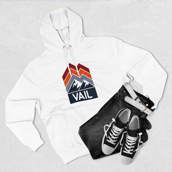 Premium Vail, Colorado Hoodie - Retro Unisex Sweatshirt