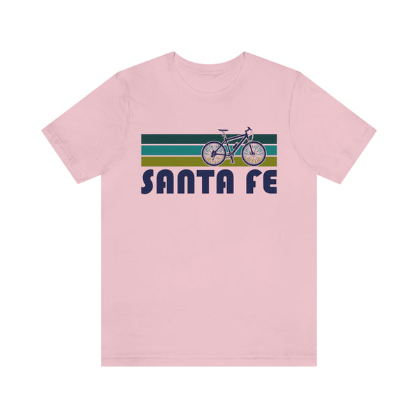 Santa Fe T-Shirt - Retro Mountain Bike Adult Unisex Santa Fe, New Mexico T Shirt