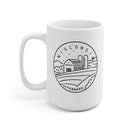 Wisconsin Mug - State Design White Ceramic Wisconsin Mug (11oz & 15oz)-3