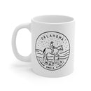 Oklahoma Mug - State Design White Ceramic Oklahoma Mug (11oz & 15oz)-2