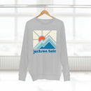 Premium Jackson Hole, Wyoming Crewneck Sweatshirt - Retro Unisex Sweatshirt-11