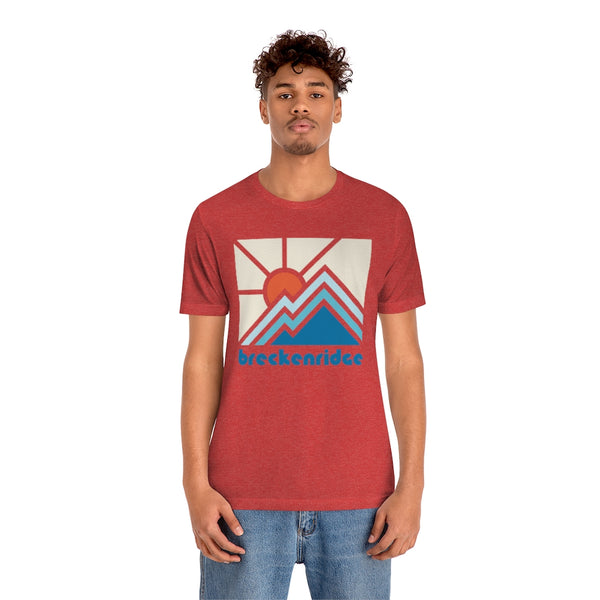 Breckenridge Shirt, Colorado Retro T-Shirt, Colorful Colorado tee, Breckenridge Mountain Shirt