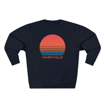 Buy navy Premium Nashville, TN Sweatshirt - Unisex Premium Crewneck Sweatshirt