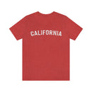 California T-Shirt - Paint Text Unisex California Shirt-22