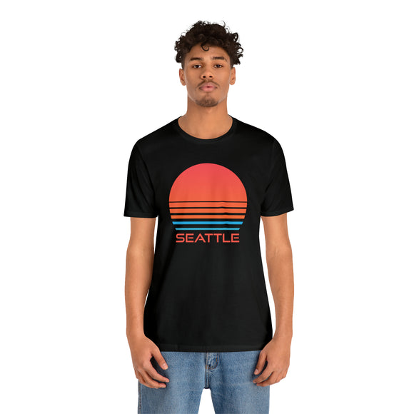 Seattle, Washington T-Shirt - Retro 80s Unisex Seattle Shirt