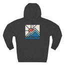 Premium Breckenridge, Colorado Hoodie - Min Mountain Unisex Sweatshirt-7