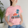 Los Angeles, California T-Shirt - Retro Palm Tree & Beach Unisex Los Angeles Shirt