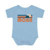 Moab Baby Bodysuit - Retro Mountain Moab, Utah Baby Bodysuit