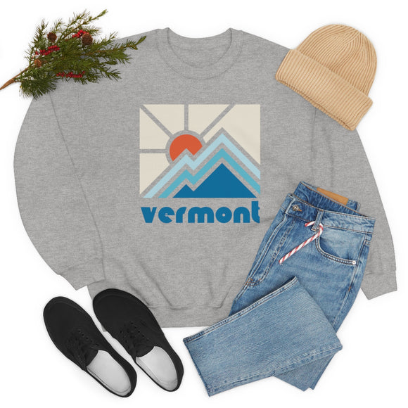 Vermont Sweatshirt - Mountain Sun Unisex