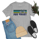 Sun Valley T-Shirt - Retro Mountain Bike Adult Unisex Sun Valley, Idaho T Shirt-43