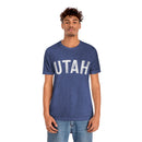 Utah T-Shirt - Paint Text Unisex Utah Shirt-3