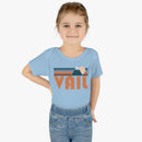 Vail Baby Bodysuit - Retro Mountain Vail, Colorado Baby Bodysuit-3