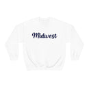 Midwest Sweatshirt - Script Crewneck Unisex Midwest Sweatshirt-3