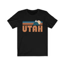 Utah T-Shirt - Retro Mountain Adult Unisex Utah T Shirt-3