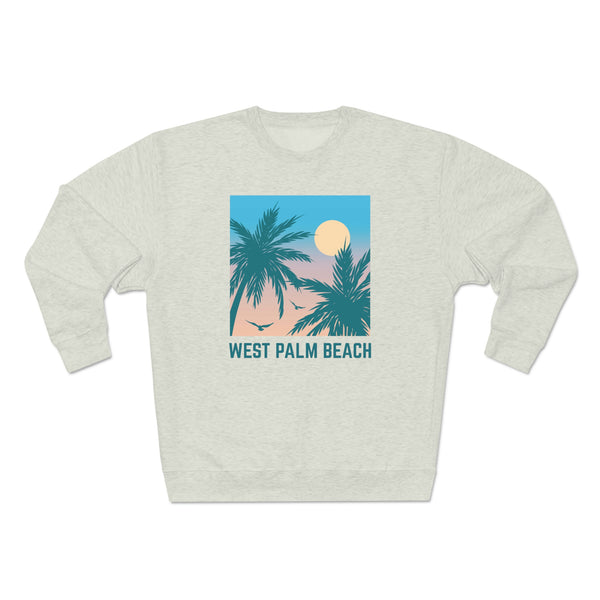 Premium West Palm Beach, Florida Sweatshirt - Unisex Premium Crewneck Sweatshirt