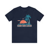 Cabo San Lucas, Mexico T-Shirt - Retro Palm Tree & Beach Unisex Cabo San Lucas Shirt