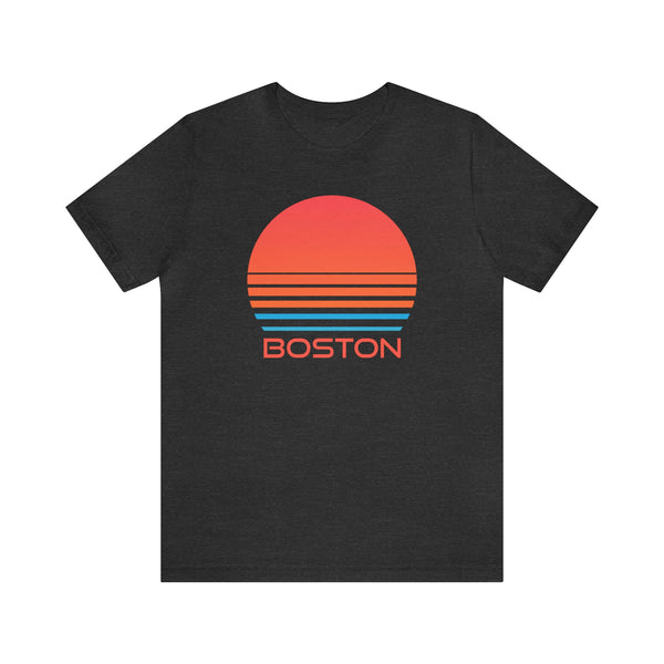 Boston, Massachusetts T-Shirt - Retro 80s Unisex Boston Shirt